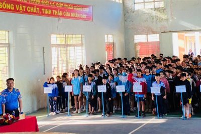 THAM GIA ĐẠI HỘI TDTT XÃ QUẢNG TÍN LẦN THỨ I TỪ 05 – 07/1/2026