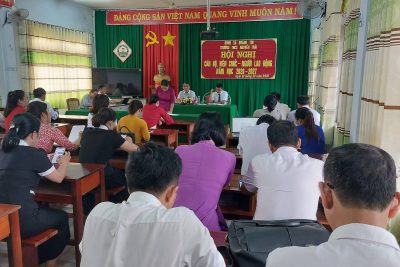 TRƯỜNG THCS NGUYỄN TRÃI TỔ CHỨC THÀNH CÔNG HỘI NGHỊ CÁN BỘ, VIÊN CHỨC – NGƯỜI LAO ĐỘNG NĂM HỌC 2026 – 2027: DÂN CHỦ, KỶ CƯƠNG VÀ QUYẾT TÂM BỨT PHÁ